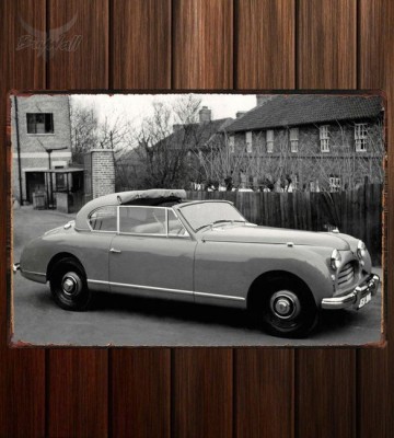 Металлическая табличка Jensen Interceptor Convertible